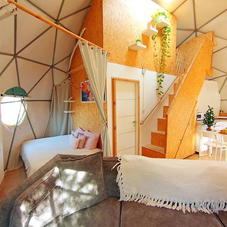 Olive Dome - כיפה גיאודזית ענקית ומודרנית בין עצי הזית Hotel Yavneʼel Exterior foto